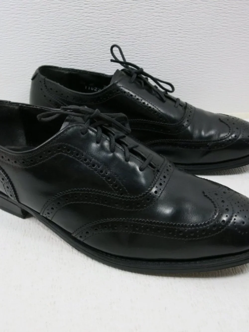 Nunn Bush Brogue Leather Dress Wingtip Men's Footwear Shoes Oxfords 9.5 EEE